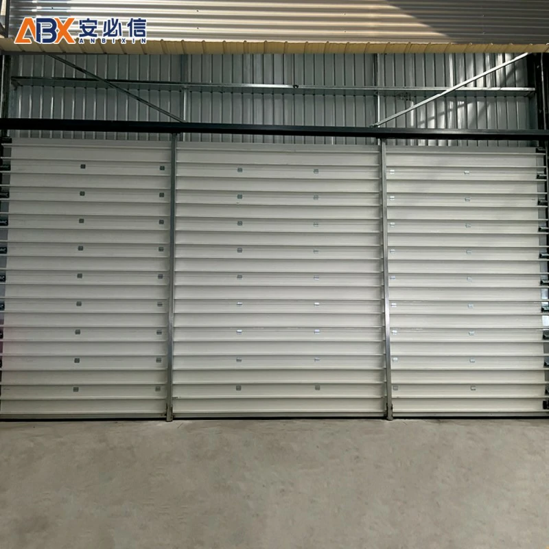雅安翻板滑升门